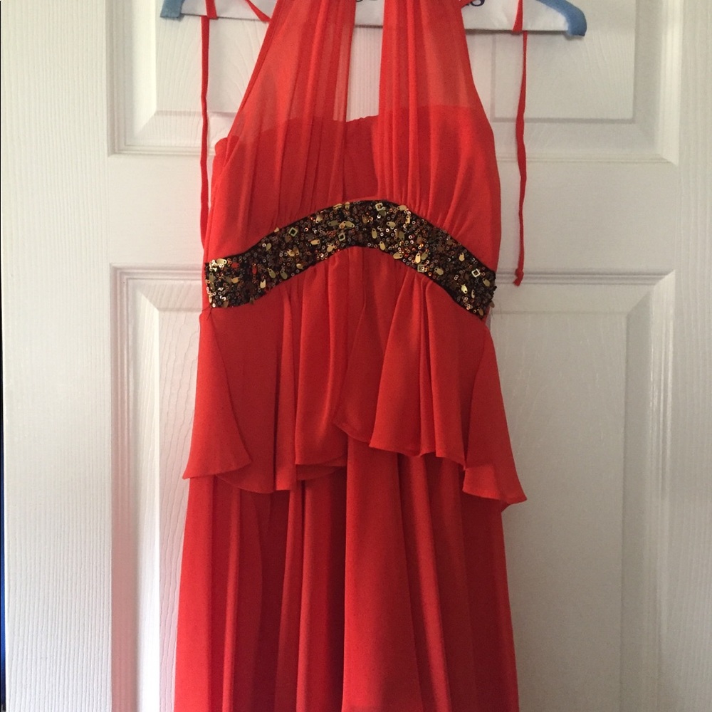 Coral Dress